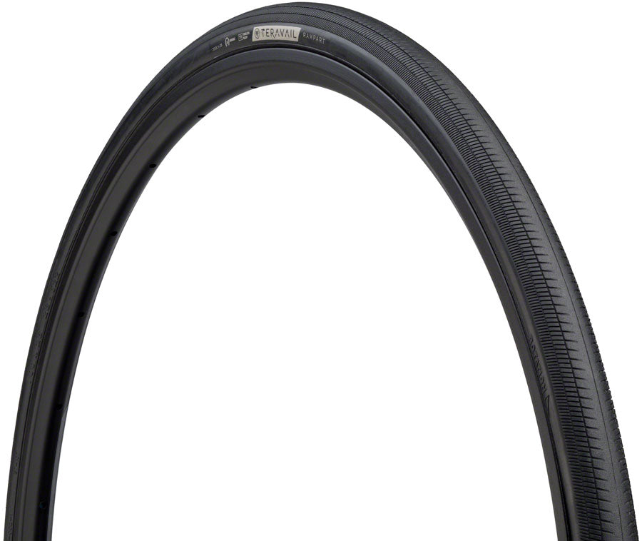 Teravail Rampart Tire - 700 x 32, Tubeless, Folding, Black, Light and Supple, Fast Compound