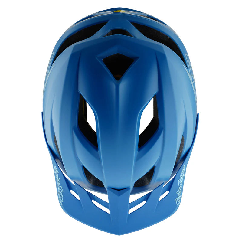 TLD YOUTH FLOWLINE HELMET; POINT COBALT / BLUE OSFA